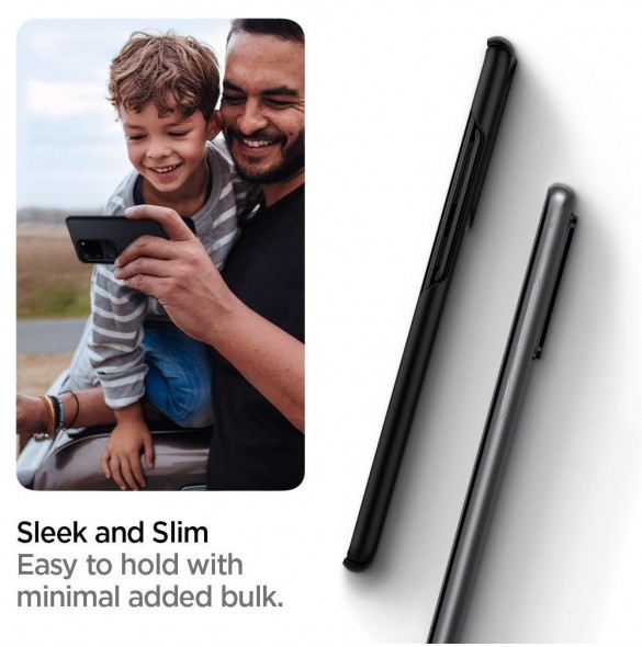 Spigen Thin Fit Samsung Galaxy S20 Ultra - Svart