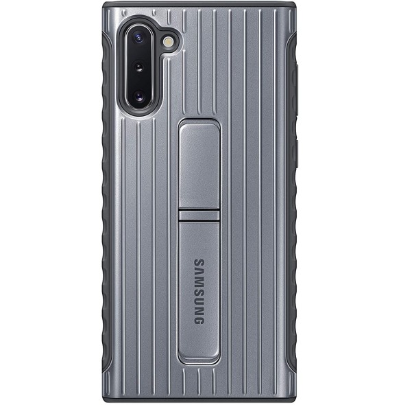Samsung EF-RN970CSEGWW Protective Silver Cover Skal Till Samsung Galaxy Note 10 - Silver