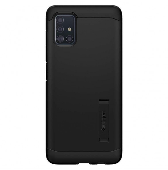 Svart och väldigt elegant lock till Samsung Galaxy A51.