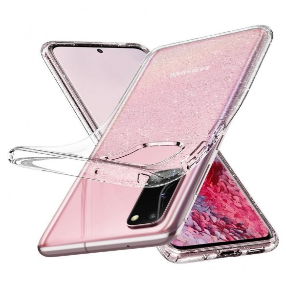 Glitter kristall och mycket snyggt skal till Samsung Galaxy S20.