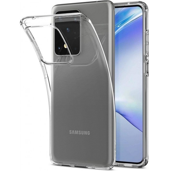 Kristallklart och väldigt snyggt skal till Samsung Galaxy S20 Ultra.