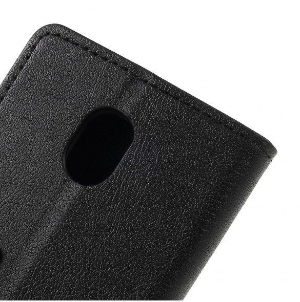 JollyFX Plånboksläderfodral till Samsung Galaxy J3 (2018) - Svart
