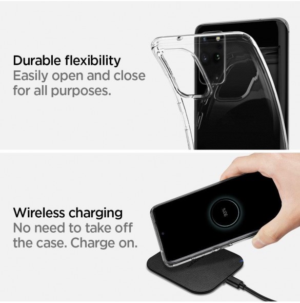 Spigen Liquid Crystal Samsung Galaxy S20 Plus - Kristallklart