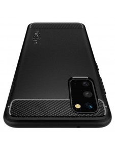 Matt svart och mycket snygg täcka till Samsung Galaxy S20.