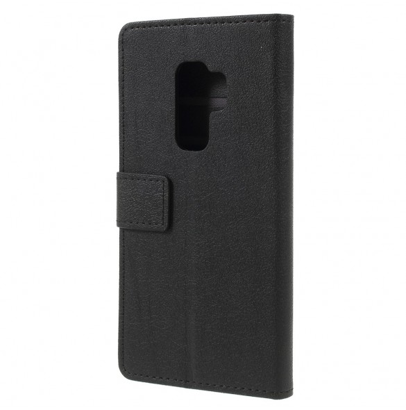 JollyFX Plånboksläderfodral till Samsung Galaxy S9+ / Samsung Galaxy S9 Plus - Svart