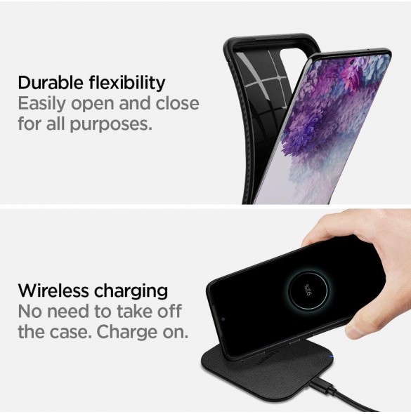 Smart fodral till Samsung Galaxy S20 Plus från Spigen.