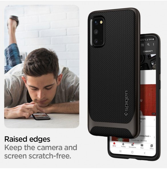 Ett elegant fodral till Samsung Galaxy S20.