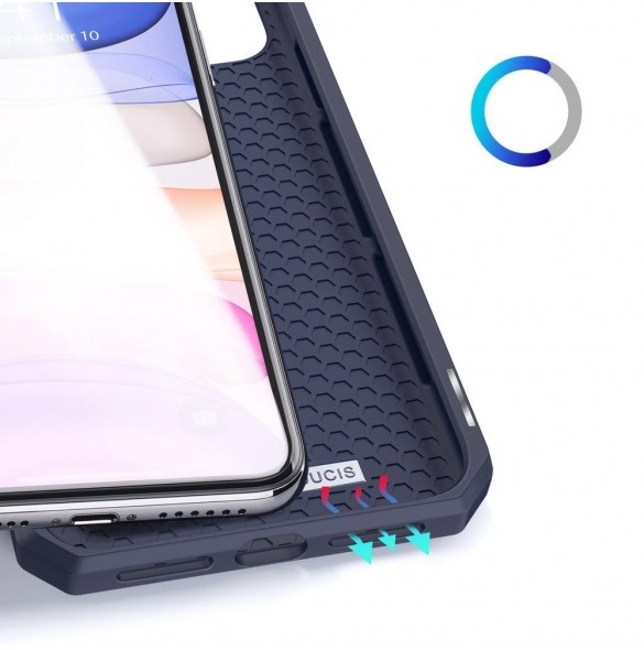 Blått och väldigt snyggt omslag till iPhone 11.