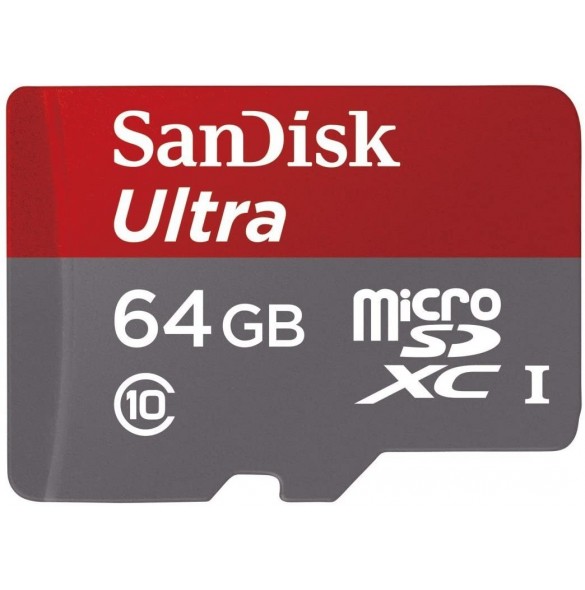 SanDisk Ultra microSDXC Class 10 UHS-I  - 64GB