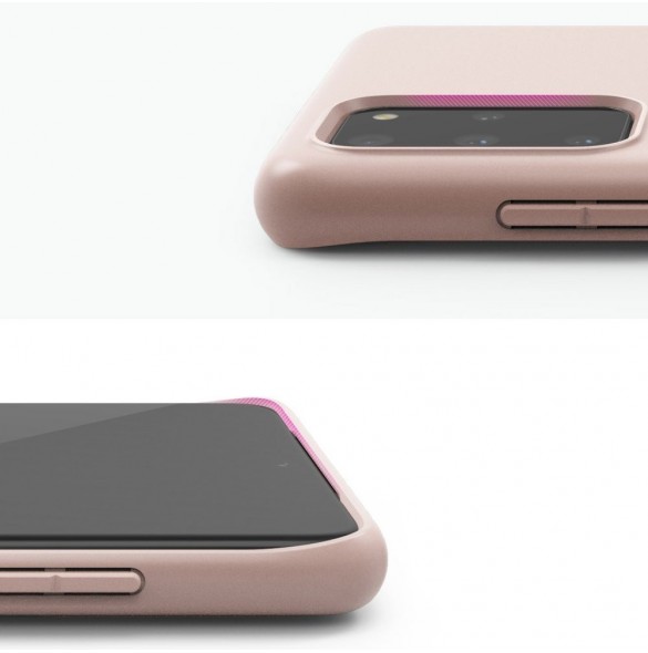 Korall och väldigt snyggt skal till Samsung Galaxy S20 Plus.