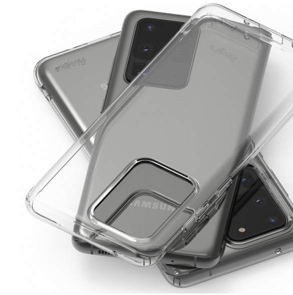 Genomskinlig och väldigt snygg täcka till Samsung Galaxy S20 Ultra.