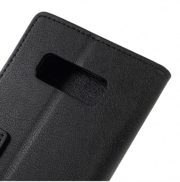 JollyFX Plånboksläderfodral till Samsung Galaxy Note 8 - Svart