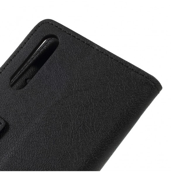 JollyFX Plånboksläderfodral till Huawei P20 Pro - Svart