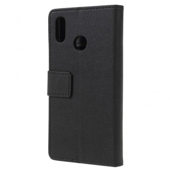 JollyFX Plånboksläderfodral till Huawei P20 Lite / Nova 3e - Svart