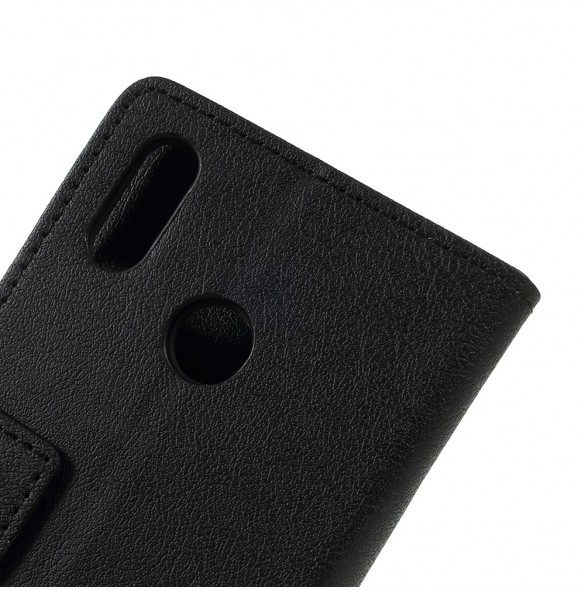 JollyFX Plånboksläderfodral till Huawei P20 Lite / Nova 3e - Svart