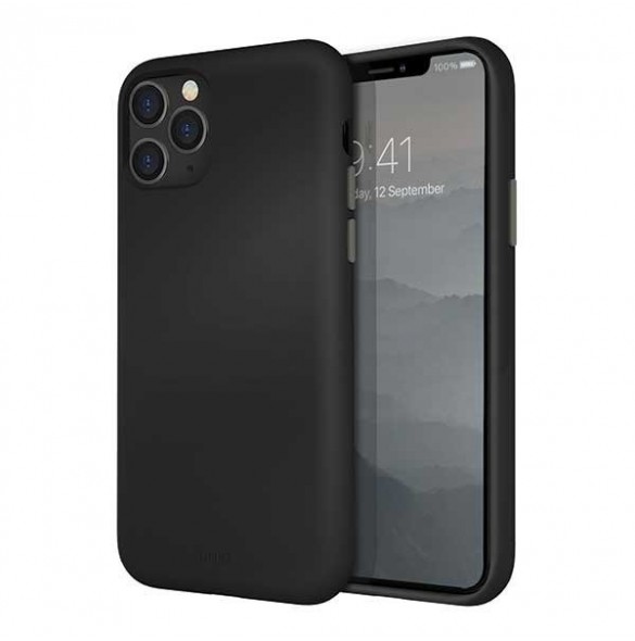 Svart och väldigt elegant lock till iPhone 11 Pro. Svart och väldigt elegant lock till iPhone 11 Pro.