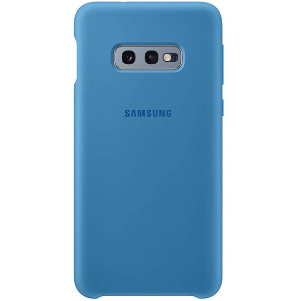 Samsung EF-PG970TLEGWW Silikon Skal till Samsung Galaxy S10e - Blå