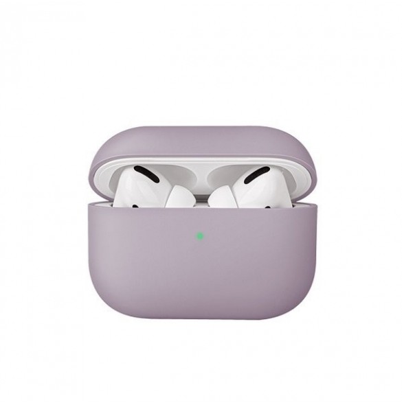 Detta fodral designat för laddningsfodralet med trådlös laddning av de originella AirPods Pro-hörlurarna från UNIQ