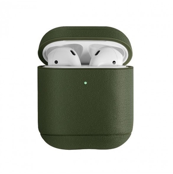 Detta fodral designat för laddningsfodralet med trådlös laddning av de ursprungliga AirPods-hörlurarna från UNIQ