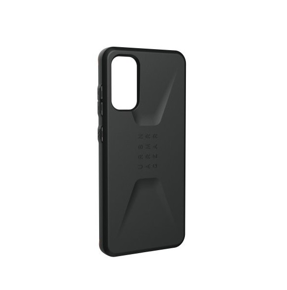 Svart och väldigt elegant lock till Samsung Galaxy S20.