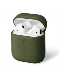 Detta fodral designat för laddningsfodralet med trådlös laddning av de ursprungliga AirPods-hörlurarna från UNIQ