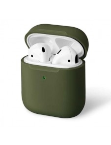 Detta fodral designat för laddningsfodralet med trådlös laddning av de ursprungliga AirPods-hörlurarna från UNIQ