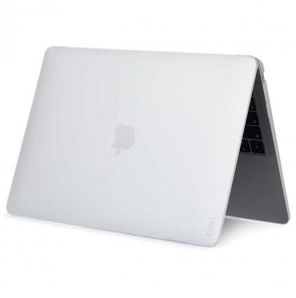 Translucensen bevaras originaldesign MacBook`a med en synlig logotyp