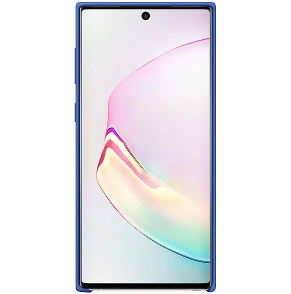 Samsung EF-PN970TLEGWW Silikon Cover Flexibel Gel Fodral till  Galaxy Note10 - Blå