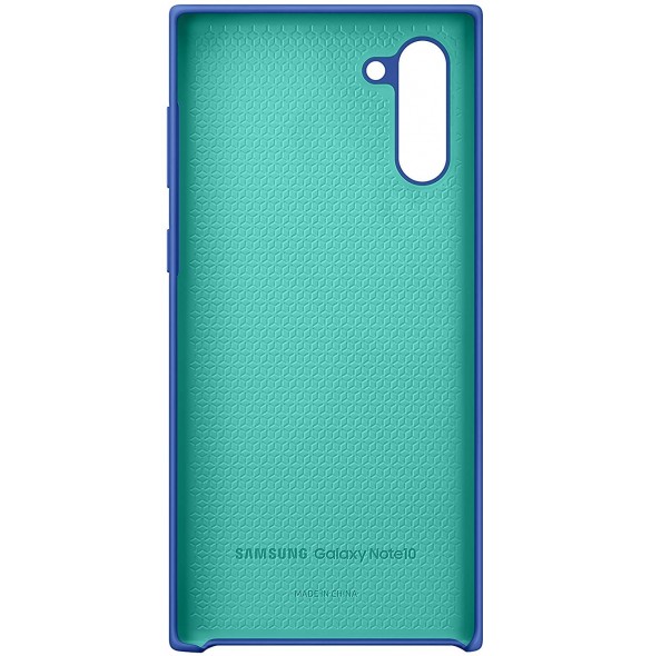 Samsung EF-PN970TLEGWW Silikon Cover Flexibel Gel Fodral till  Galaxy Note10 - Blå
