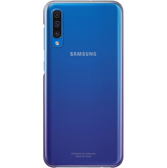 Samsung EF-AA505CVEGWW Gradation Cover Hårt gradientfodral till Samsung Galaxy A50 - Violett