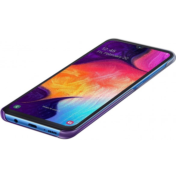 Samsung EF-AA505CVEGWW Gradation Cover Hårt gradientfodral till Samsung Galaxy A50 - Violett