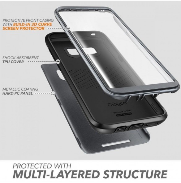Supcase Clayco Hera Samsung Galaxy S8 - Svart
