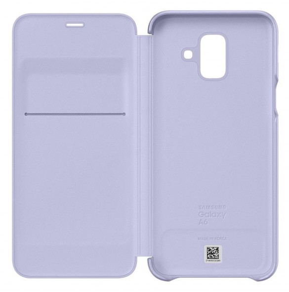 Lila och mycket snygga omslag till Samsung Galaxy A6 2018.