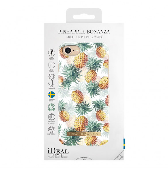 Ideal Fashion Case till iPhone 6 / 6s / 7 / 8 - Pineapple Bonanza