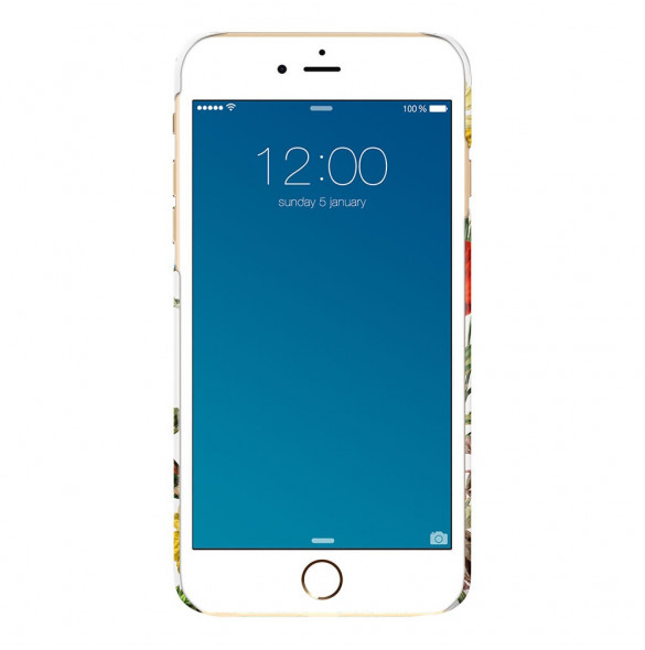 Ideal Fashion Case till iPhone 6 Plus / 6s Plus / 7 Plus / 8 Plus - Flower Meadow