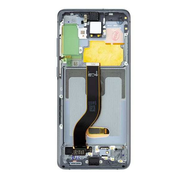 LCD-display + Touch Unit Samsung Galaxy S20 Plus - Grå (Service Pack)