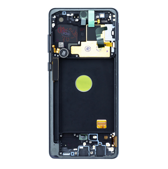 LCD-display + Touch Unit Samsung Galaxy Note 10 Lite - Svart (Service Pack)