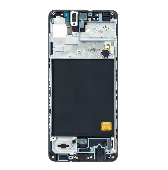 LCD-display + Touch Unit Samsung Galaxy A51 - Svart (Service Pack)