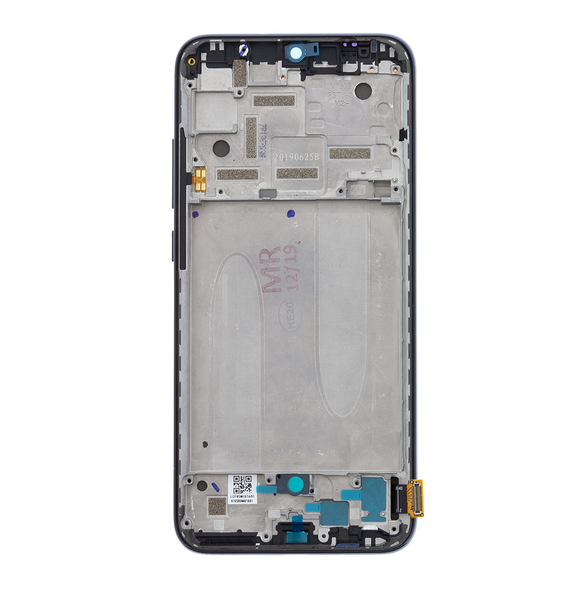 LCD-display + Touch Unit + Framsida för Xiaomi Mi A3 - Svart (Service Pack)