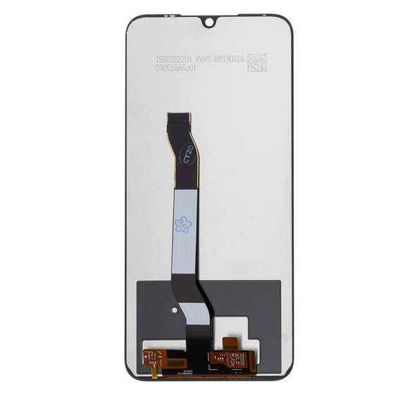 LCD-display + Touch Unit + Framsida för Xiaomi Redmi Note 8T - Svart