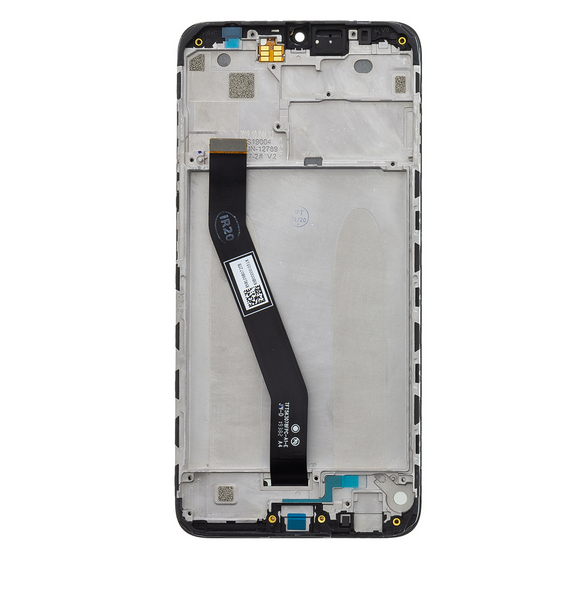 LCD-display + beröringsenhet + framsida för Xiaomi Redmi 8A - Blå