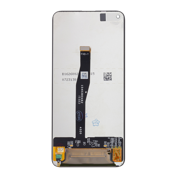 LCD-display + pekdon Huawei Nova 5T, Honor 20 - Svart