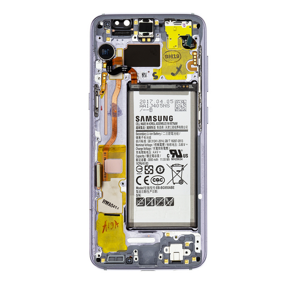 LCD-skärm + Touch Unit Samsung Galaxy S8 - Violet (New Swap Unit)