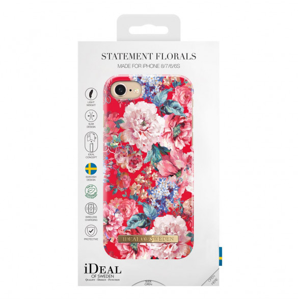 Ideal Fashion Case till iPhone 6 / 6s / 7 / 8 - Statement Florals