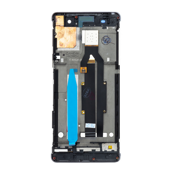 LCD-display + Touch Unit + Framsida Sony Xperia XA - Svart