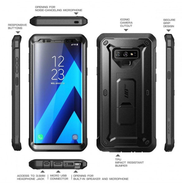 Supcase Unicorn Beetle Pro Samsung Galaxy Note 9 - Svart
