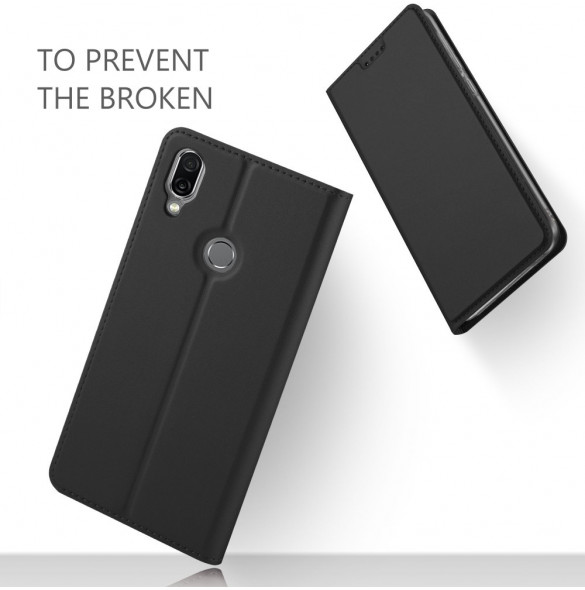 JollyFX Plånboksläderfodral till Huawei Nova 3 - Svart