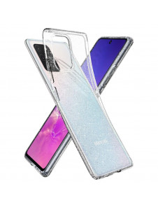 Samsung Galaxy S10 Lite och väldigt snyggt skydd från Spigen.