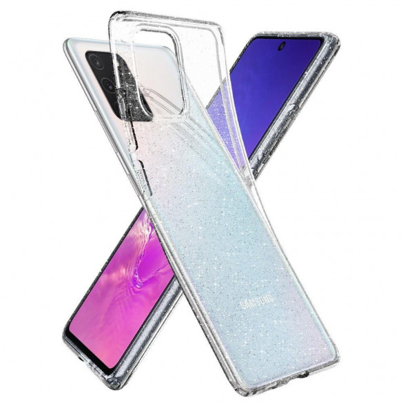 Samsung Galaxy S10 Lite och väldigt snyggt skydd från Spigen.
