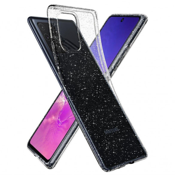 Kristallklart och väldigt snyggt omslag Samsung Galaxy S10 Lite.